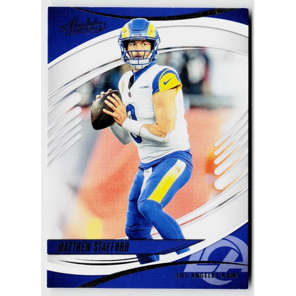 2025 Panini Absolute Matthew Stafford Los Angeles Rams #42 Retail Football Card
