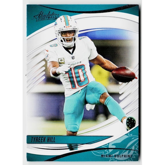 2025 Panini Absolute Tyreek Hill Miami Dolphins #9 Retail Trading Card NFL Football