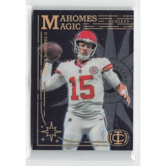 2025 Panini Mahomes Icon Collection Mahomes Magic MM-2 Patrick Mahomes II Kansas City Chiefs Card