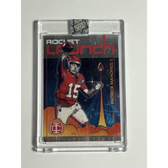 2025 Panini Authentically Mahomes Rocket Launch Patrick Mahomes II #RL-3 Trading Card Kansas City Chiefs NFL