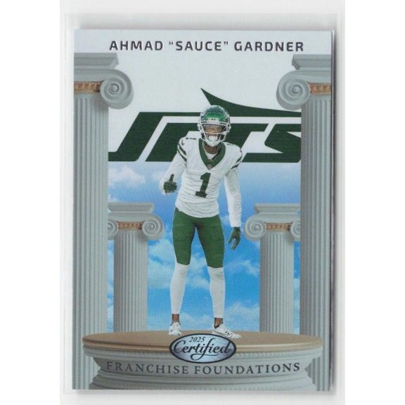2025 Panini Certified Ahmad "Sauce" Gardner #FFO-AGR Franchise Foundations