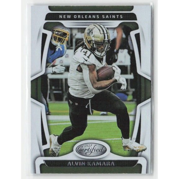2025 Panini Certified Near Mint Alvin Kamara #70 New Orleans Saints Football Card