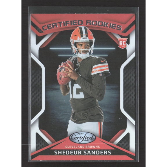 2025 Panini Certified Football Shedeur Sanders #CRK-SSS RC