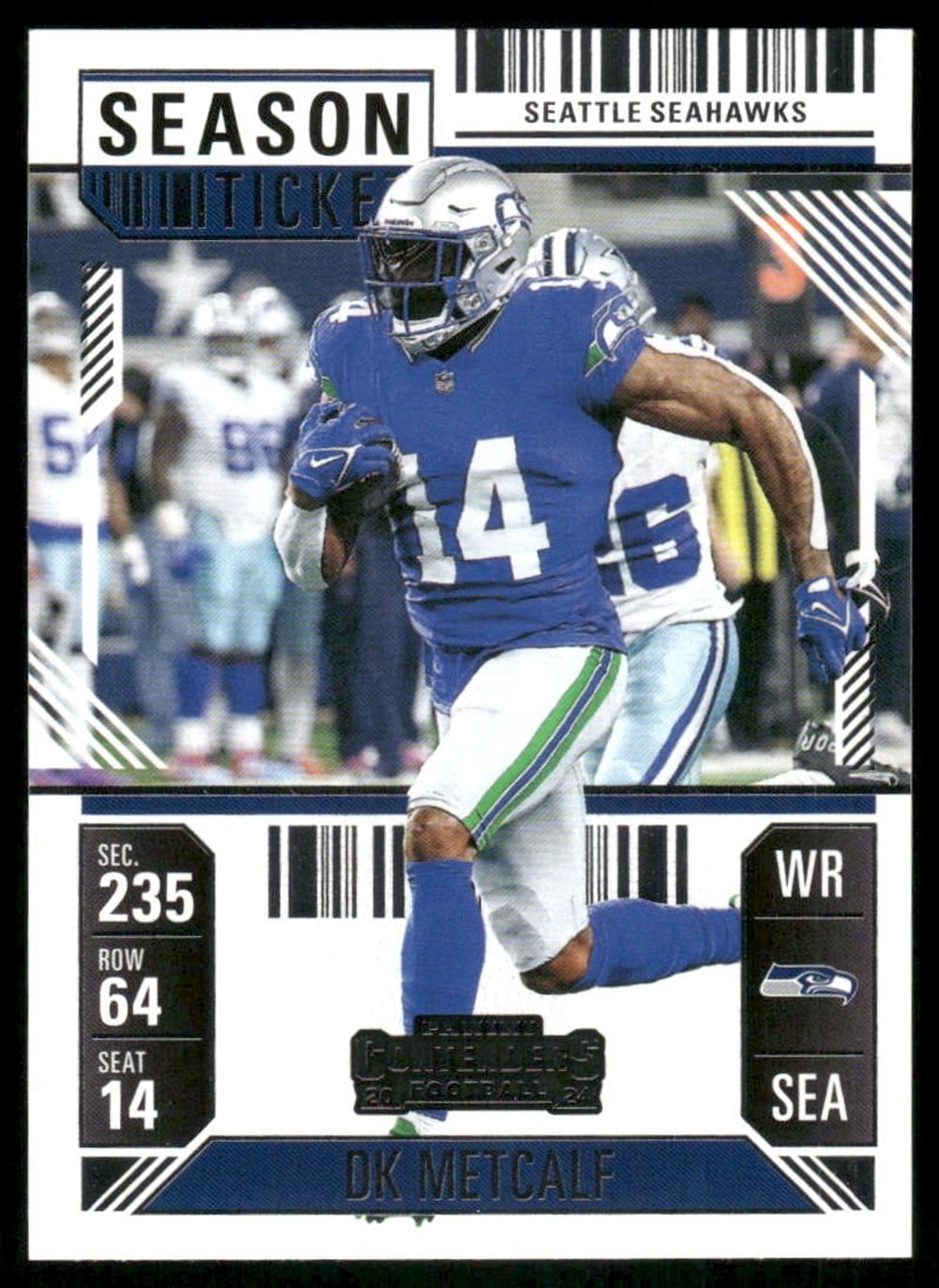 DK Metcalf Cards NFL Football Trading