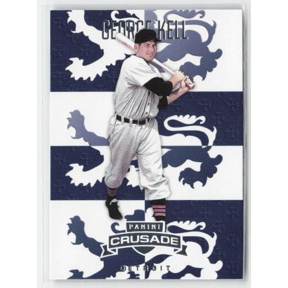 2025 Panini Crusade George Kell #76 Detroit Tigers Baseball Card