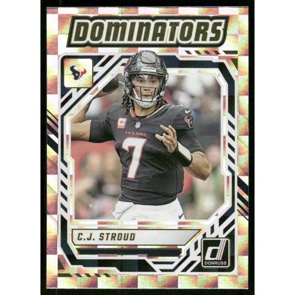 2025 Panini Donruss Dominators C.J. Stroud #DOM-CSD