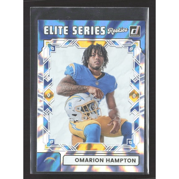 2025 Panini Donruss Elite Series Rookies Omarion Hampton #ESR-OHN