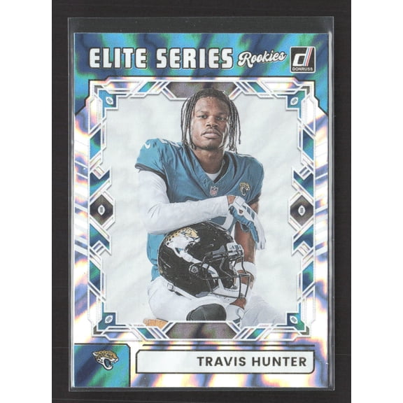 2025 Panini Donruss Elite Series Rookies Travis Hunter #ESR-THR Teal Prizm