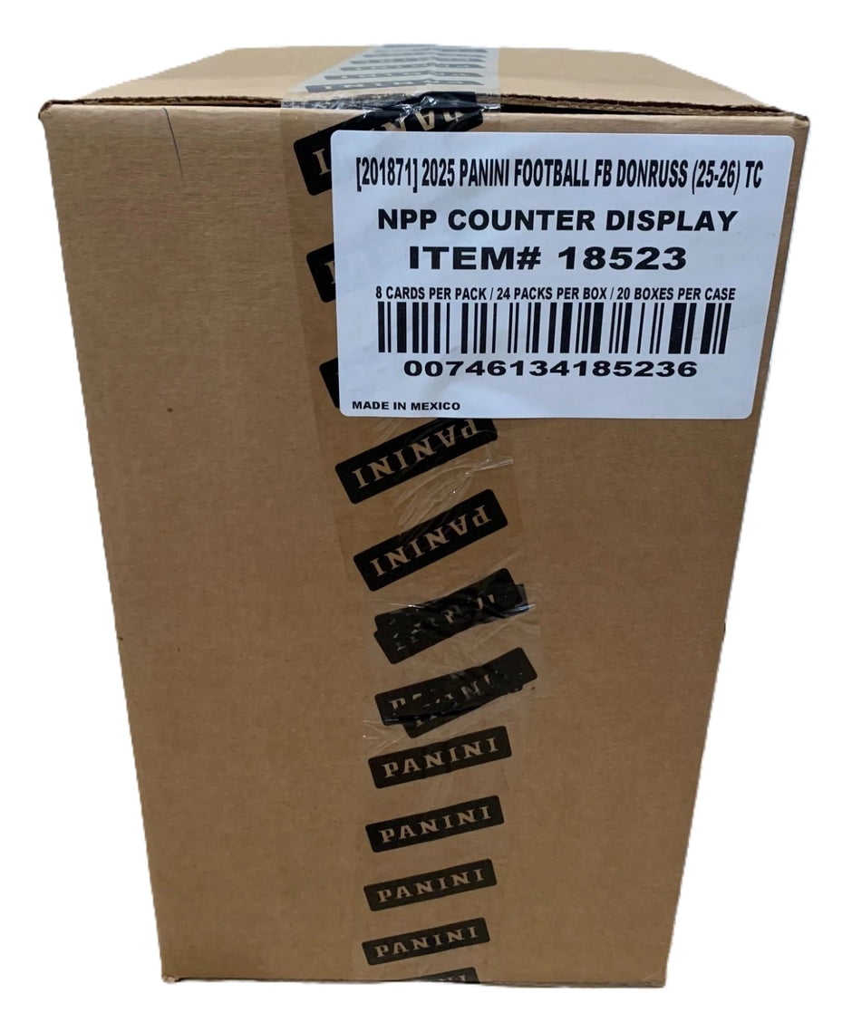 2025 Panini Donruss Football Retail Box (Case of 20)