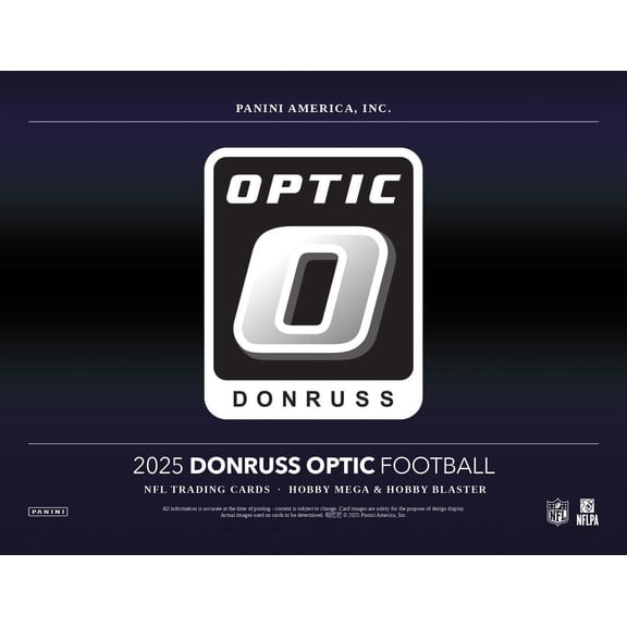 2025 Panini Donruss Optic Football 6-Pack Hobby Blaster Box (Blue Scope Parallels!)