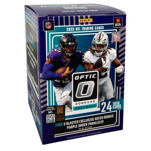 2025 Panini Donruss Optic Football Trading Card Blaster Box