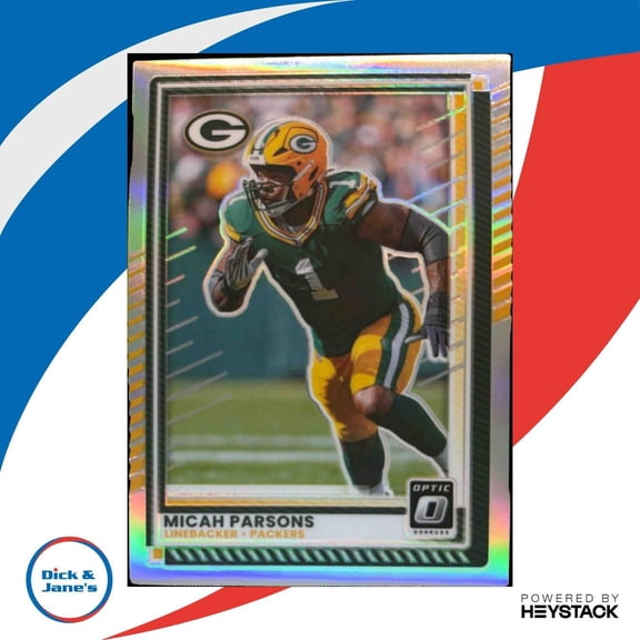 2025 Panini Donruss Optic Micah Parsons Holo Prizm #85 Green Bay Packers