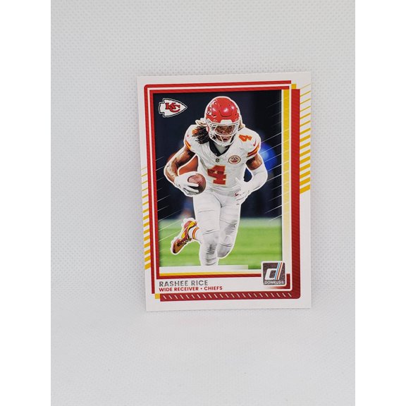 2025 Panini Donruss Rashee Rice #270 Kansas City Chiefs NFL Football Card