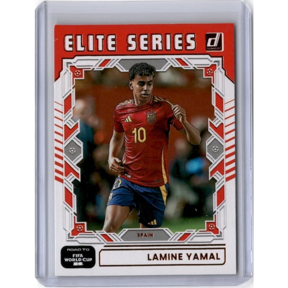 2025 Panini Donruss Road to FIFA World Cup 26 Lamine Yamal #25 Elite Series