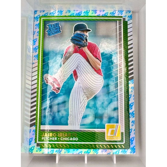 2025 Panini Donruss Rockets Jairo Iriarte Rookie Chicago White Sox Baseball Card Excellent