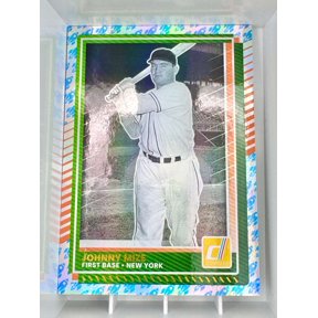2025 Panini Donruss Rockets Johnny Mize New York Yankees Baseball Card New York Yankees MLB Baseball Trading Card