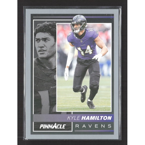 2025 Panini Encore Pinnacle Kyle Hamilton Baltimore Ravens #19 105/150 Football Card