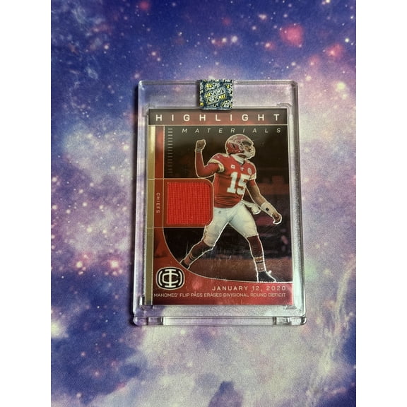 2025 Panini Icon Collection Mahomes Highlight Materials Patrick Mahomes II #HM-2 Patch Memorabilia