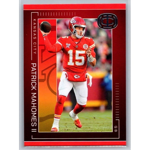 2025 Panini Icon Collection Patrick Mahomes #13 KC Chiefs Football Card KC Chiefs NFL FOOTBALL Trading Card