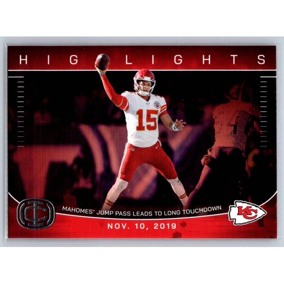 2025 Panini Icon Collection Patrick Mahomes #IC-7 Highlights