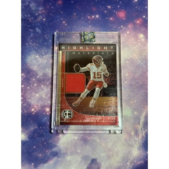 2025 Panini Illusions Highlight Materials Patrick Mahomes II #HM-3 Patch / Memorabilia
