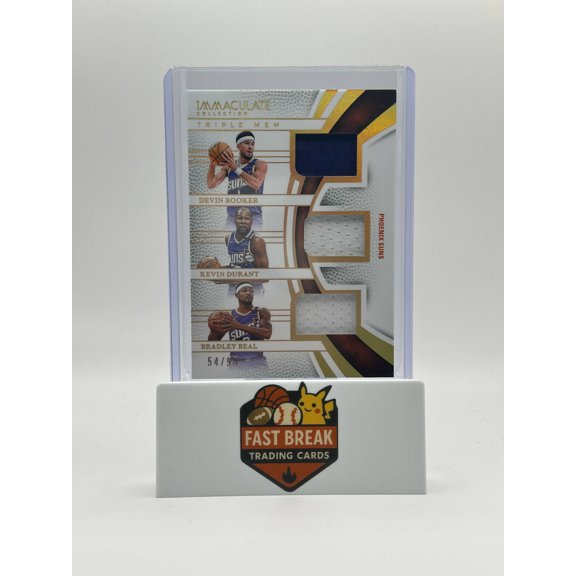 2025 Panini Immaculate Collection ITM-KDB Triple Memorabilia 54/99 Kevin Durant Phoenix Suns Basketball Card