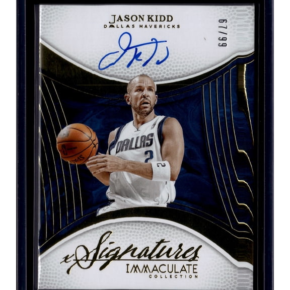 2025 Panini Immaculate Collection Jason Kidd #IMS-KID