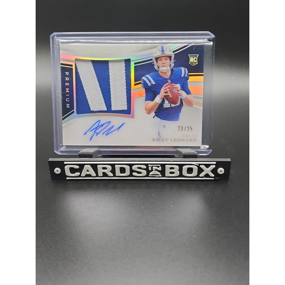 2025 Panini Immaculate Collection Riley Leonard #PPRA-RLD Premium Patch Auto /99 RC