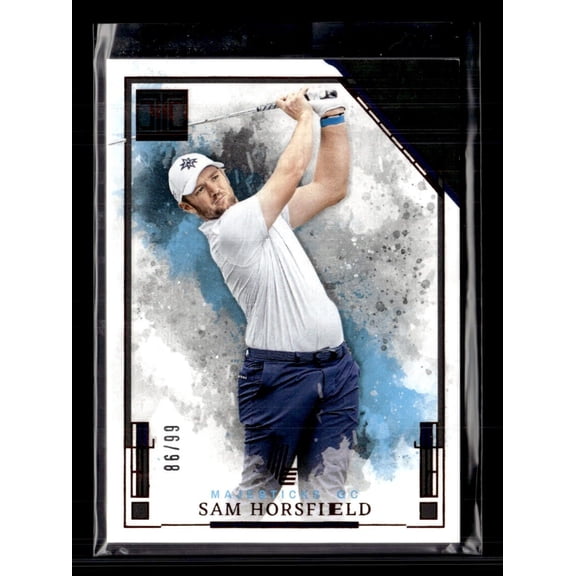 2025 Panini Impeccable LIV Golf Sam Horsfield #42 86/99 Majesticks GC Golf Card