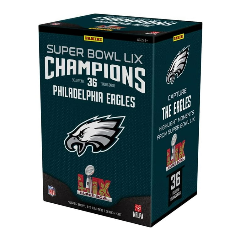 Collectible 2024 Panini Eagles Super Bowl Champions LIX