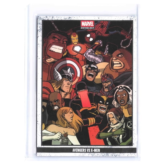 2025 Panini Marvel Anthology Avengers X-Men #80 Cyclops Juggernaut Magneto Storm Trading Card