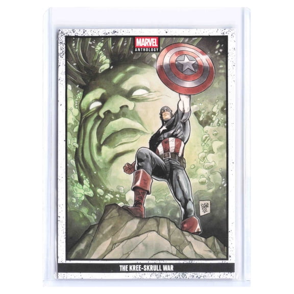 2025 Panini Marvel Anthology Captain America Hulk Trading Card #11