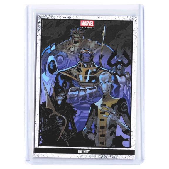 2025 Panini Marvel Anthology Infinity INFINITY #84 Thanos Black Order Proxima Midnight Trading Card