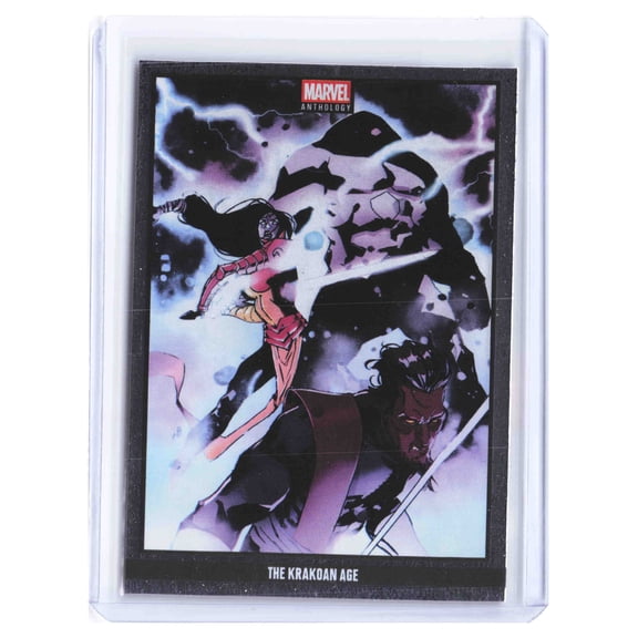 2025 Panini Marvel Anthology Krakoan Age Trading Card #93 Nightcrawler Juggernaut Cyclops Magneto Professor X