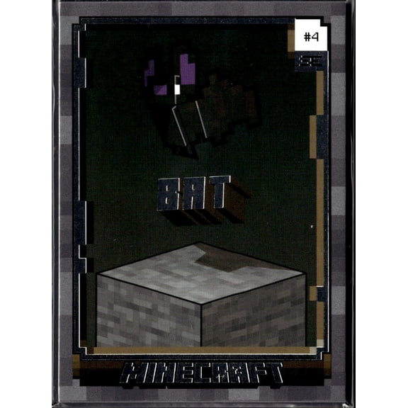 2025 Panini Minecraft Special Edition Bat 100/109 #4 Trading Card
