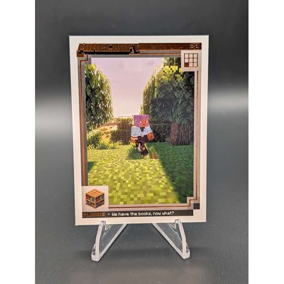 2025 Panini Minecraft Special Edition Planks /325 #106 Trading Card