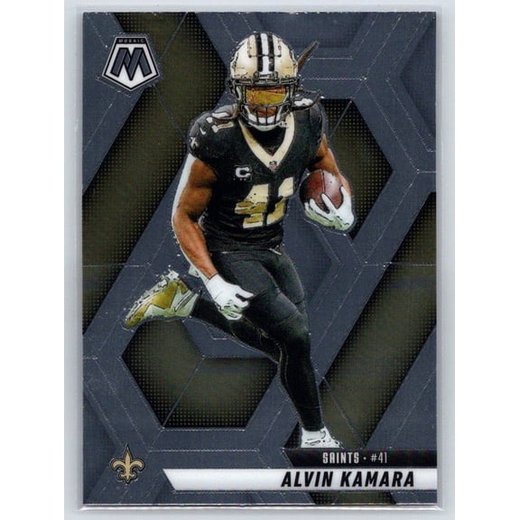 2025 Panini Mosaic Near Mint or Better New Orleans Saints Alvin Kamara #188 Football Card