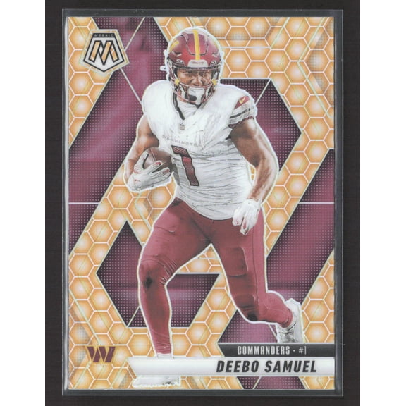 2025 Panini Mosaic Deebo Samuel #44 Honey Comb Washington Commanders NFL Football Trading Card