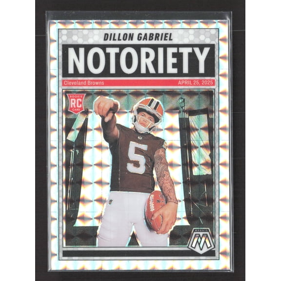 2025 Panini Mosaic Football Dillon Gabriel #19 Silver RC
