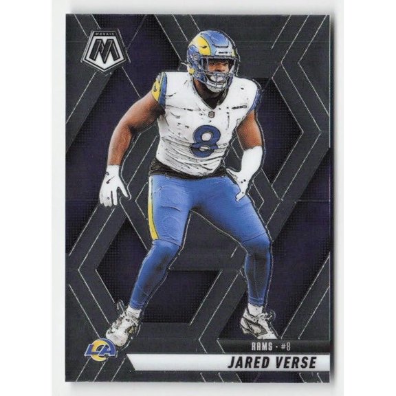 2025 Panini Mosaic Jared Verse #8 Los Angeles Rams Near Mint Football Card