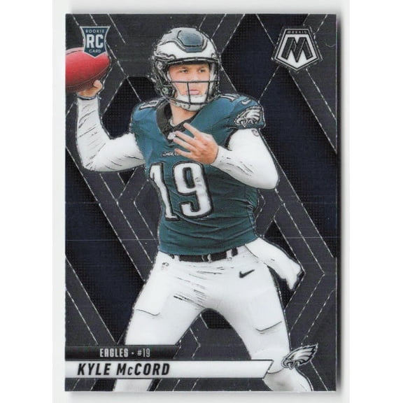 2025 Panini Mosaic Kyle McCord Philadelphia Eagles #352 Mosaic RC Football Card
