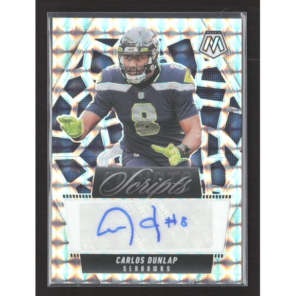 2025 Panini Mosaic Scripts Carlos Dunlap #SCR-CDP