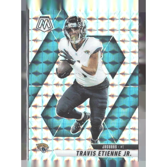 2025 Panini Mosaic Football Card Near Mint Travis Etienne Jr. #121 Jacksonville Jaguars