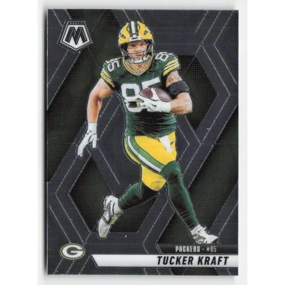 2025 Panini Mosaic Near Mint Or Better Tucker Kraft #50 Green Bay Packers Football Card