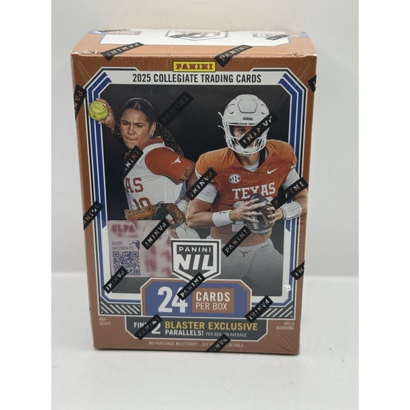 2025 Panini NIL Collegiate Texas Longhorns Blaster Box - Factory Sealed