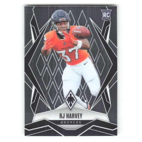 2025 Panini Phoenix #176 RJ Harvey RC Rookie Denver Broncos  NFL Football Base Trading Card