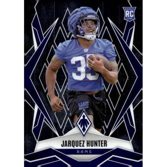 2025 Panini Phoenix #232 Jarquez Hunter RC Rookie Los Angeles Rams NFL Football Base Trading Card