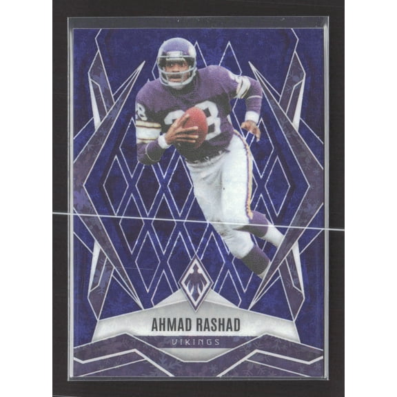 2025 Panini Phoenix Football Ahmad Rashad #50 Purple /199
