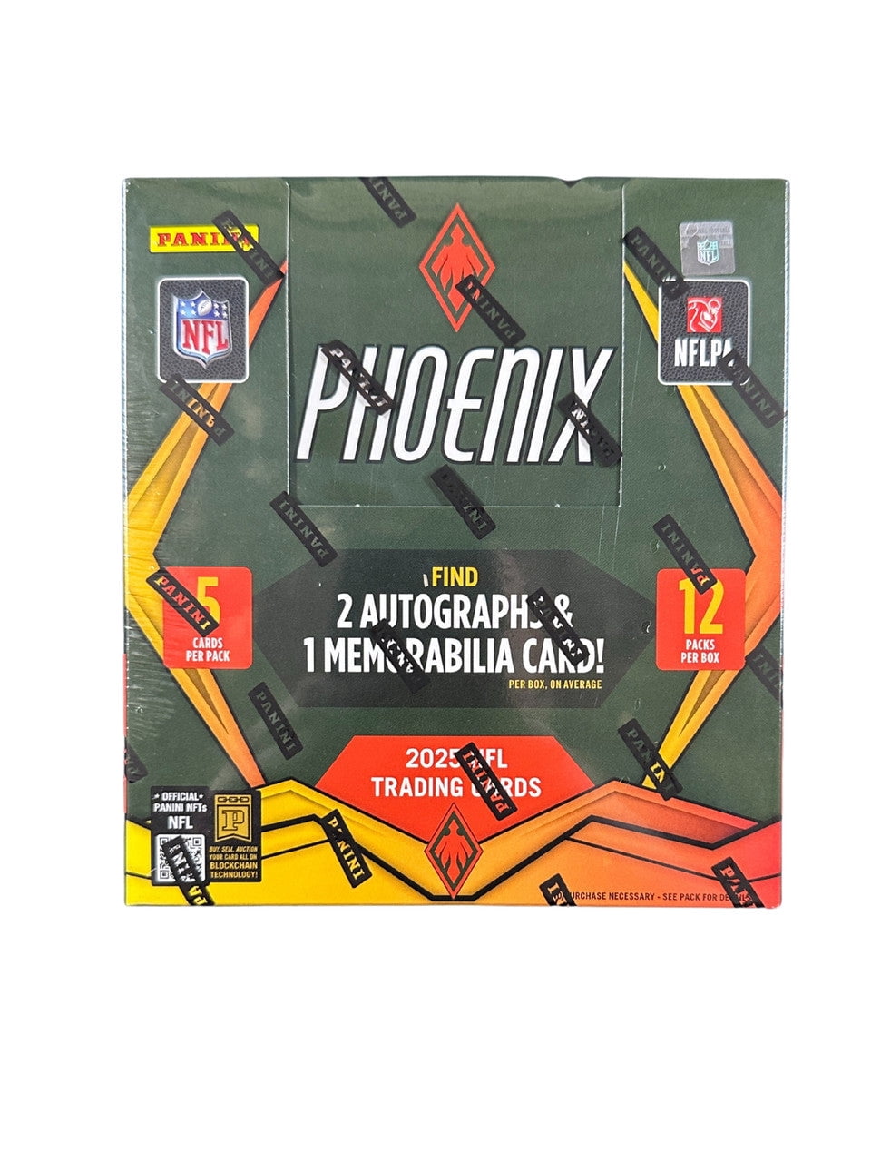 Panini 2025 Phoenix Football Hobby Trading Card Box