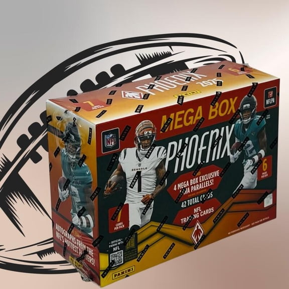 2025 Panini Phoenix Football Mega Box (Lava Parallels!)